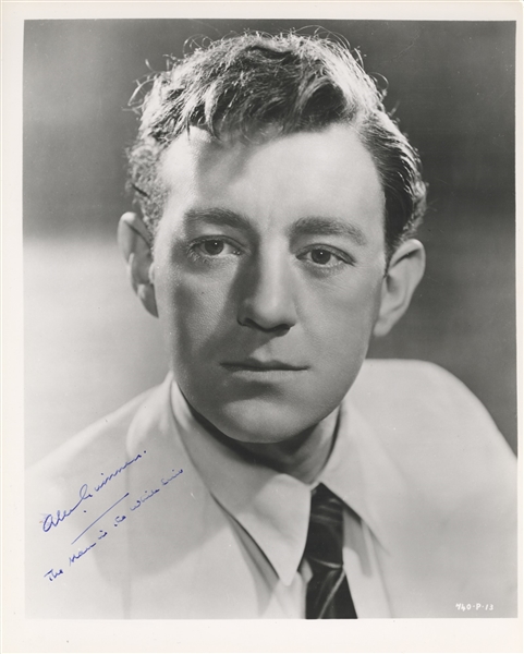 Alec Guinness Signed Vintage Photo