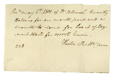 Declaration Signer Dr. Benjamin Rush Autograph Document signed