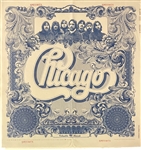 Rare Original Album Art Specimen for the Rock Group "Chicago" 1973