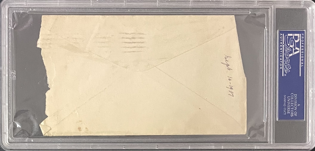 James Naismith, Founder of Basketball - Signed Envelope