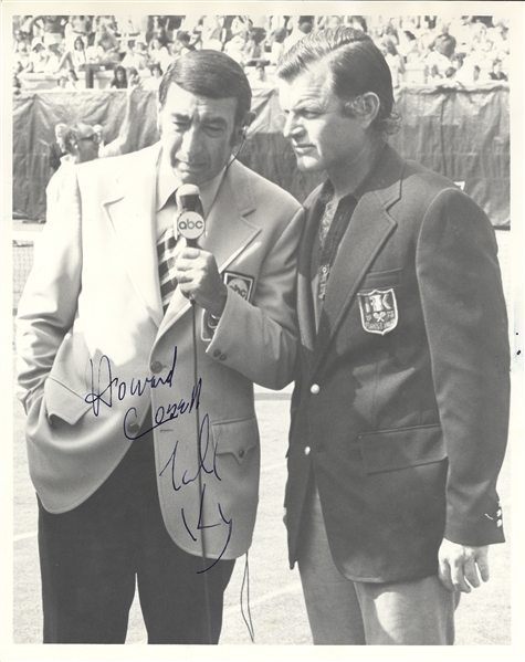 Howard Cosell Signed Photo