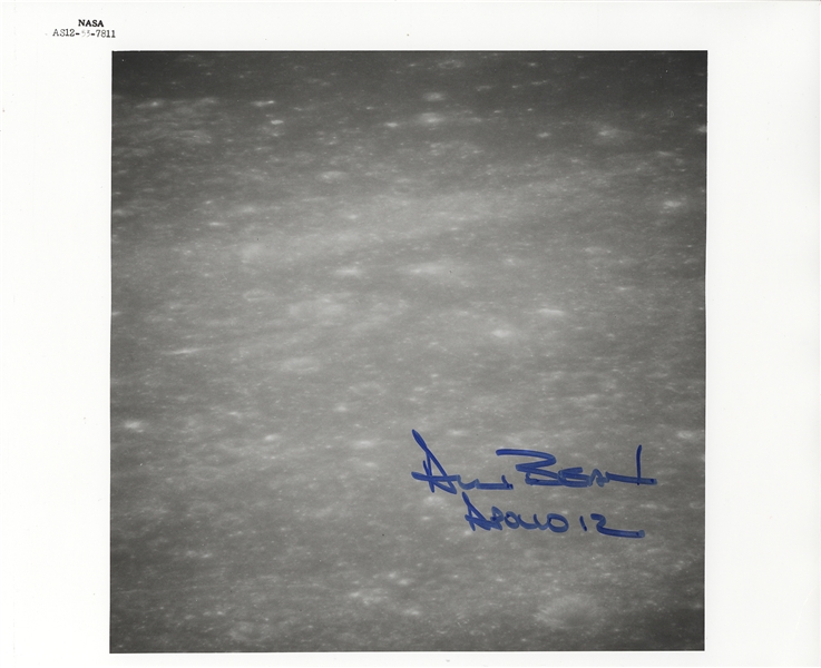 Alan Bean (Apollo 12) Signed Photo