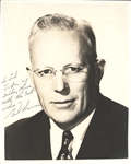 Vintage Earl Warren Signed Photo