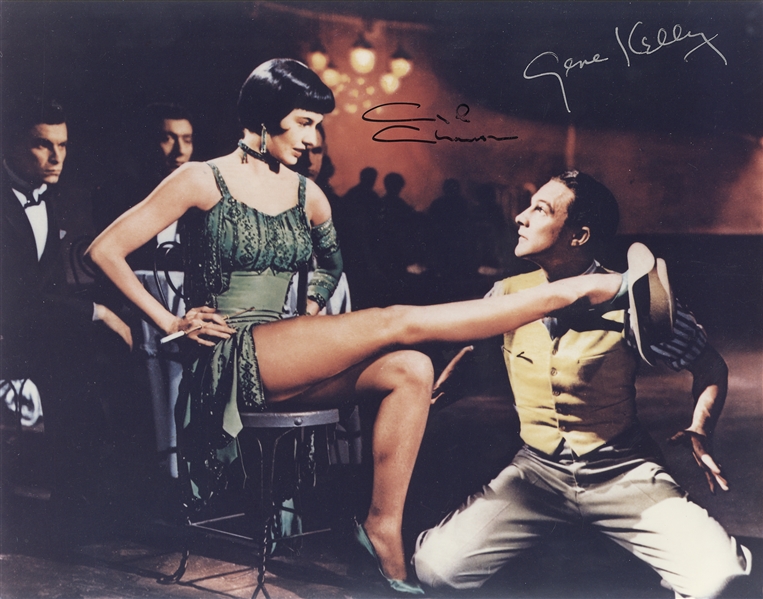 Gene Kelly and Cyd Charisse Signed Photo