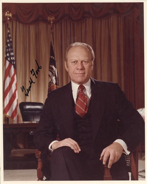 Gerald Ford Signed Photos