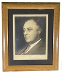 Franklin D. Roosevelt signed photo