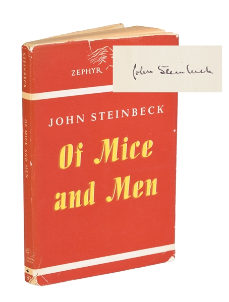 John Steinbeck Signed Classic