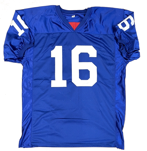 Frank Gifford Signed Giants Jersey