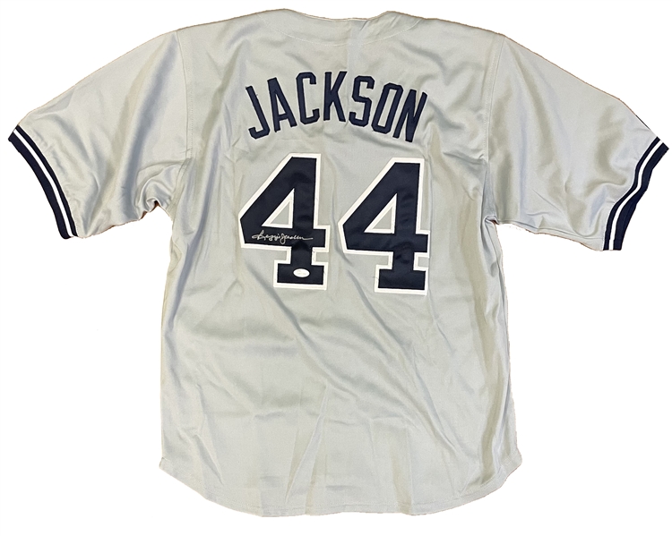Reggie Jackson Signed Yankees Jersey