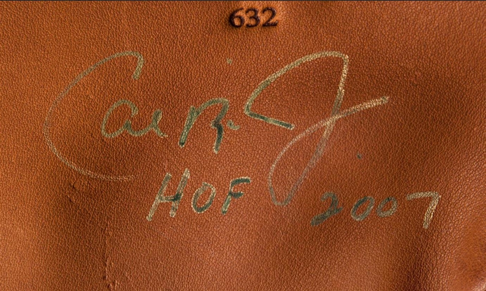 Cal Ripken Jr. Signed Lou Gehrig Replica Fielder's Glove 