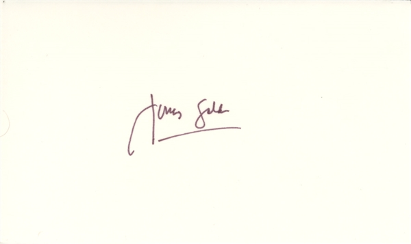 Jonas Salk Signed Card