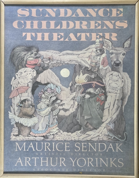 Maurice Sendak Sundance Children's Theater signed 