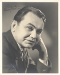 Edward G. Robinson Signed Photo