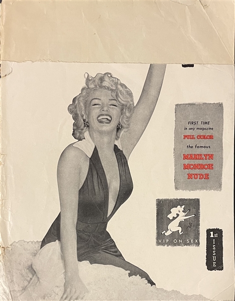 Rare Marilyn Monroe Playboy #1 Newsstand Edition (HMH Publishing, 1953) 