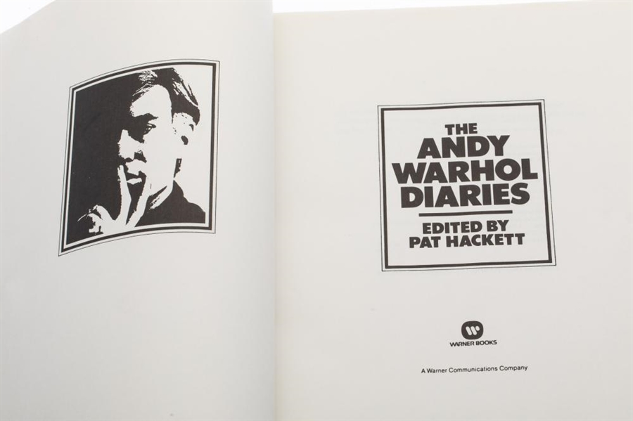 Two Andy Warhol Books, One Signed