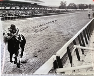 Ron Turcotte- photo of the horse Secretariat