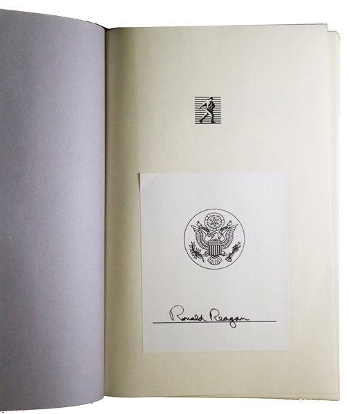 Ronald Reagan Signed Book: An American Life
