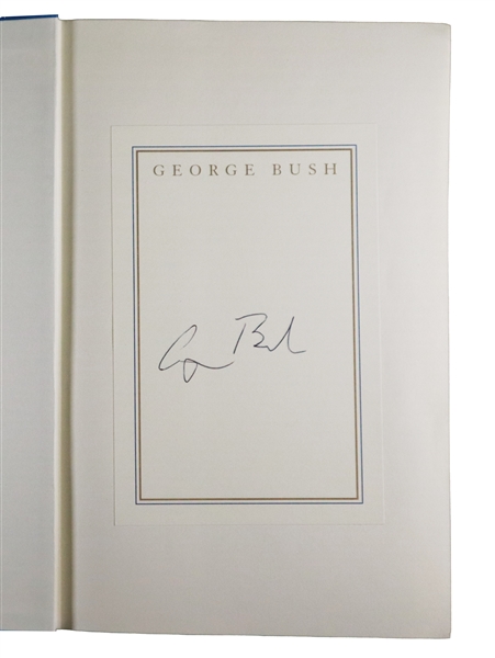 George H. W. Bush Signed Book: All the Best: My Life in Letters and Other Writings