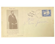 David Ben-Gurion First Day Cover and Postcard