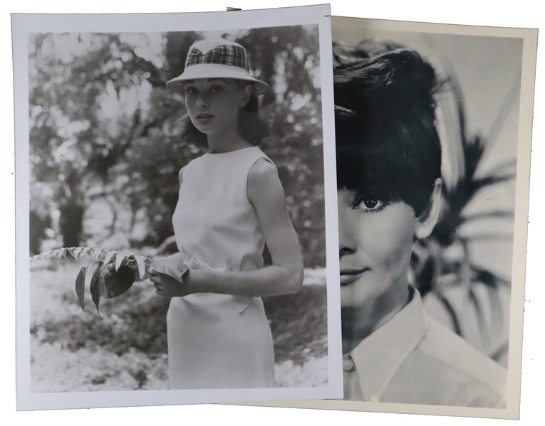 Audrey Hepburn signed photo and collection