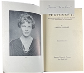Earhart signed Book- The Fun  Of It
