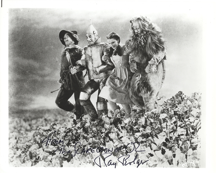 Ray Bolger (The Wizard of Oz) Signed Photo