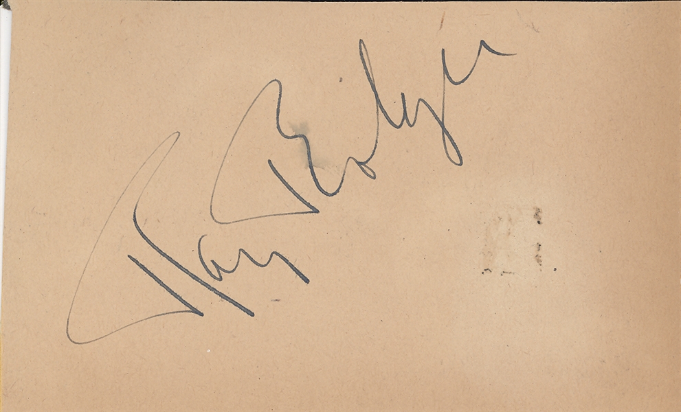 Ray Bolger & Jack Haley Wizard Of Oz Signatures