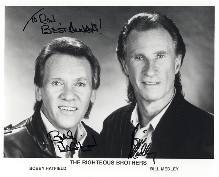 The Righteous Brothers Signed Photo