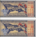1951 Sugar Bowl Tickets