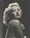 Betty Grable Signed Photo