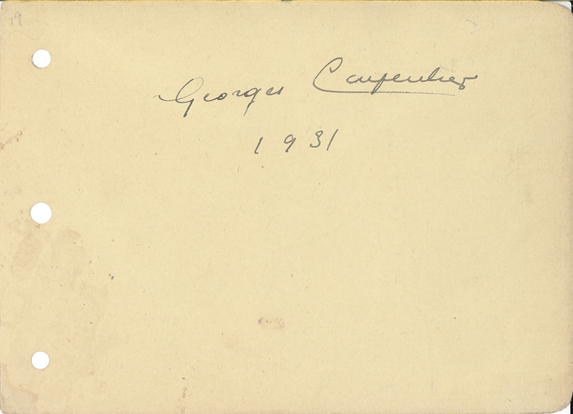 Georges Carpentier Lot