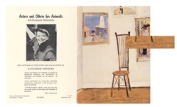 Katharine Hepburn Signed Artwork