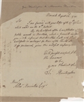 Samuel Huntington (Declaration of Independence Signer) writes to Alexander Hamilton