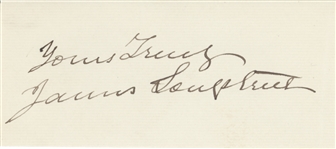 James Longstreet Signature