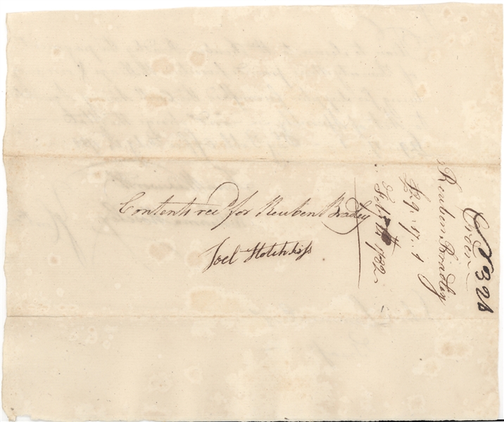 1776 Payment for Prisoners & 1782 Order for Supplies