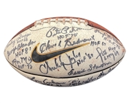 Hall of Famers Signed Football