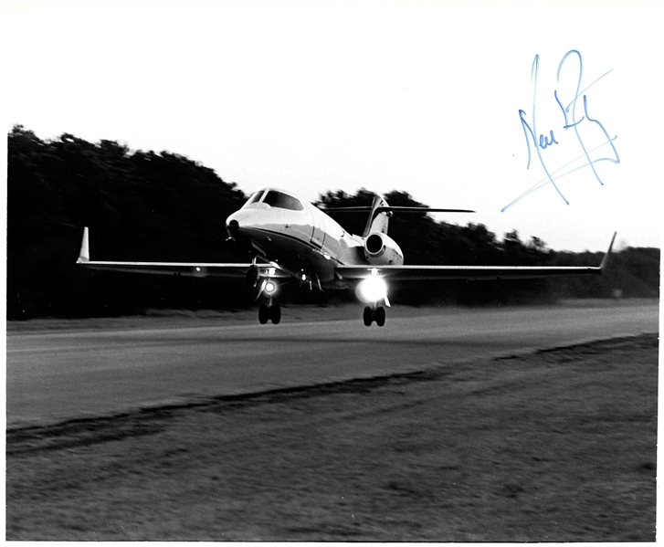Neil Armstrong- Photo of a record-breaking flight at Kill Devil Hill