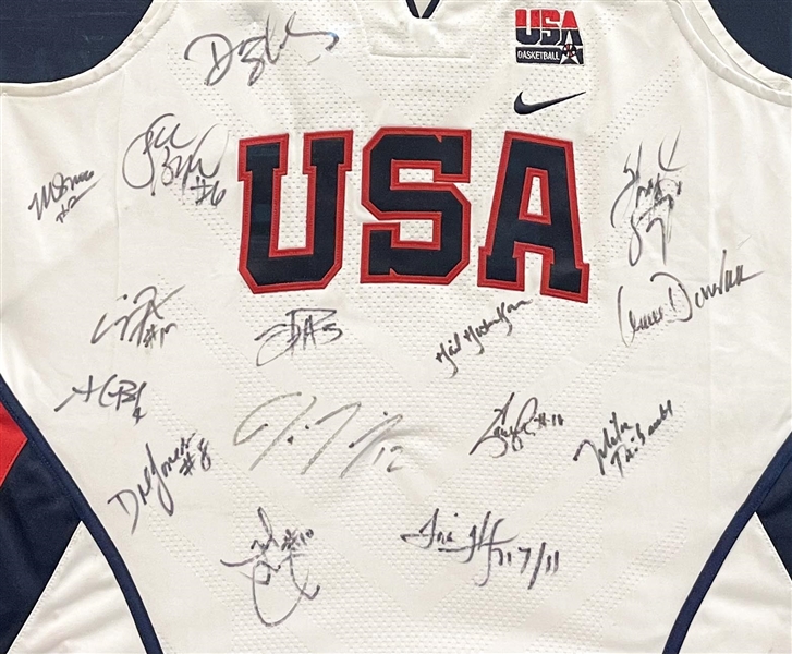 2006 USA Basketball Women's World Championship Team Signed Jersey