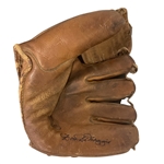Dom DiMaggio Signed Baseball Glove 