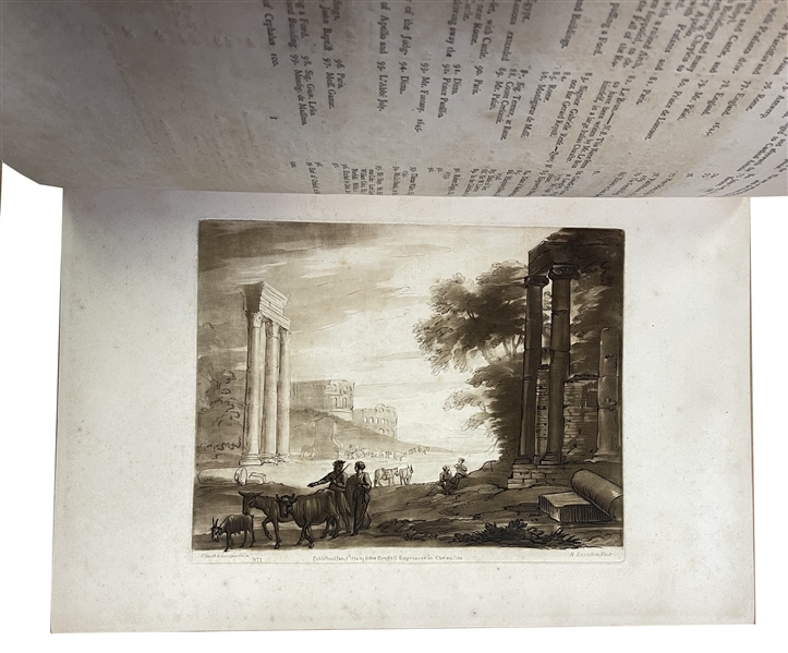 Liber Veritatis; or A Collection of Prints after the original designs of Claude le Lorrain (300 Etchings)
