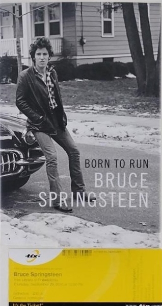 Bruce Springsteen Signed limited edition