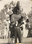 Oliver Hardy Oversized Signed Photograph
