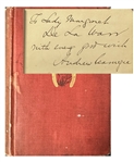 Andrew Carnegie, Signed "An American Four-In-Hand in Britain"