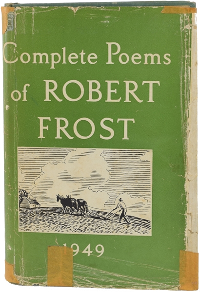 Complete Poems of Robert Frost 1949 Signed 