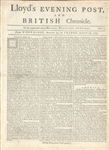 Lloyds Evening Post, August 19, 1757