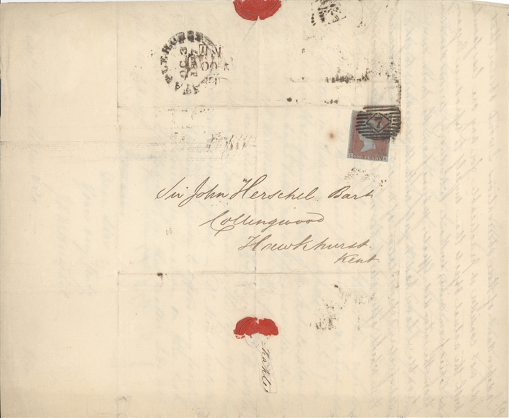 John F. W. Herschel Letter 