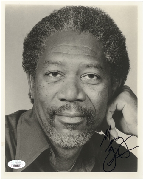 Morgan Freeman Signed Photo