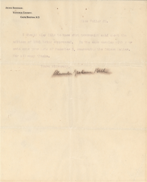 Alexander Graham Bell ( letter to teacher of Hellen Keller about the Father of the Deaf)