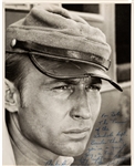 Nick Adams Signed and Inscribed Oversize Photo