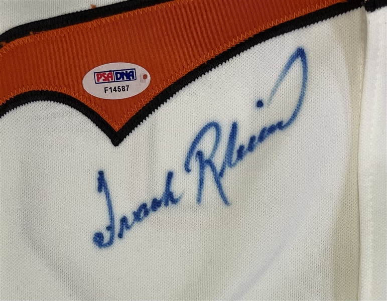 Frank Robinson Signed Orioles Jersey 